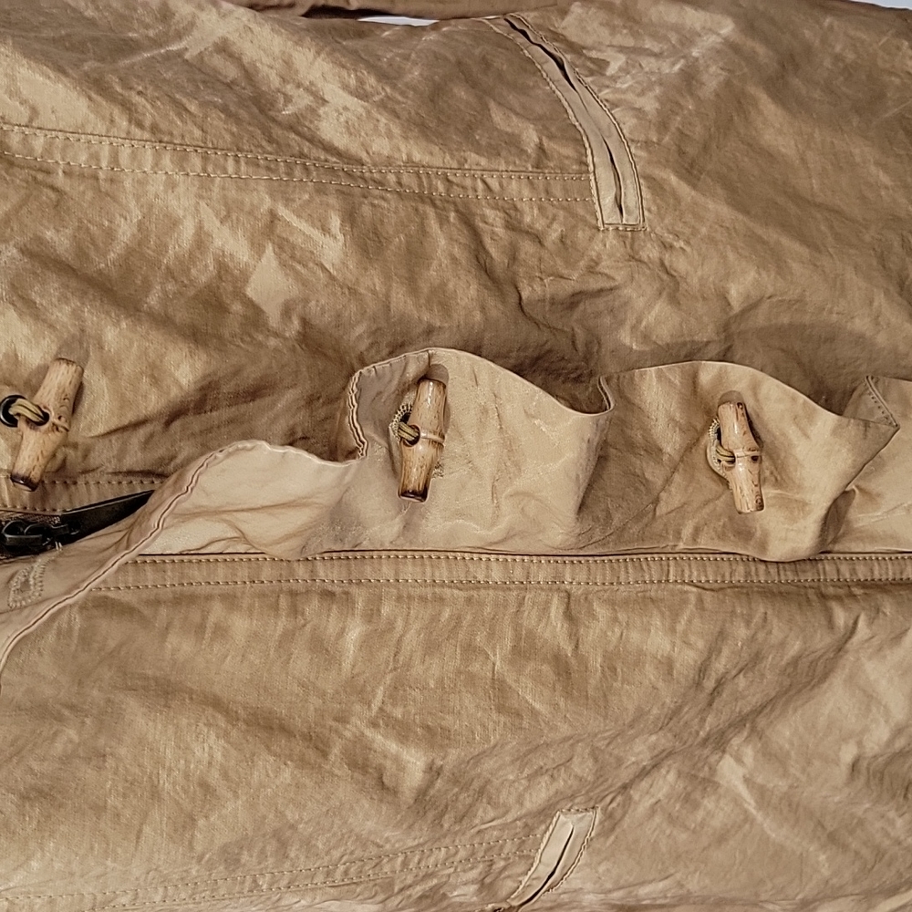 Per Se Gold Ruffled Jacket SZ 8 - Picture 3 of 11
